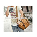 Waxed Canvas Laptop Bag Canvas Messenger Bag for Teens